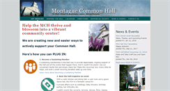 Desktop Screenshot of montaguecommonhall.org